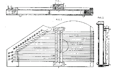 Gutter's patent drawings, as received in the British Patent Office in 1884.  Click for bigger picture.