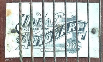 This 'Ideal' logo is the only thing approaching a brand name I have ever seen on one of these, and it's extremely rare.  Click for bigger picture.